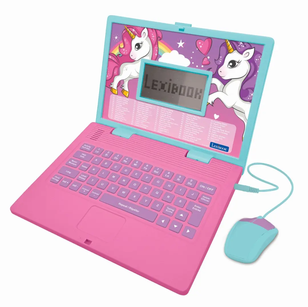 Lexibook Unicorn JC601UNIi1 Educatieve Laptop - Roze - afbeelding 6 van 6