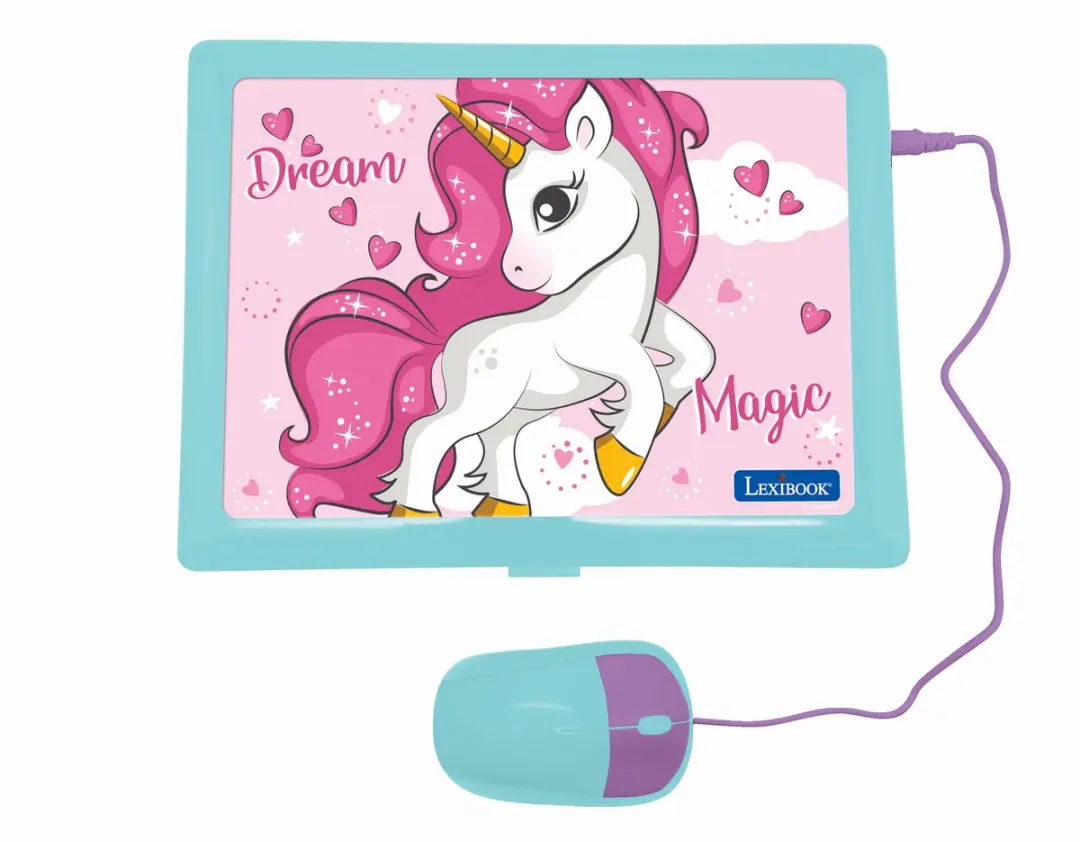 Lexibook Unicorn JC601UNIi1 Educatieve Laptop - Roze - afbeelding 4 van 6