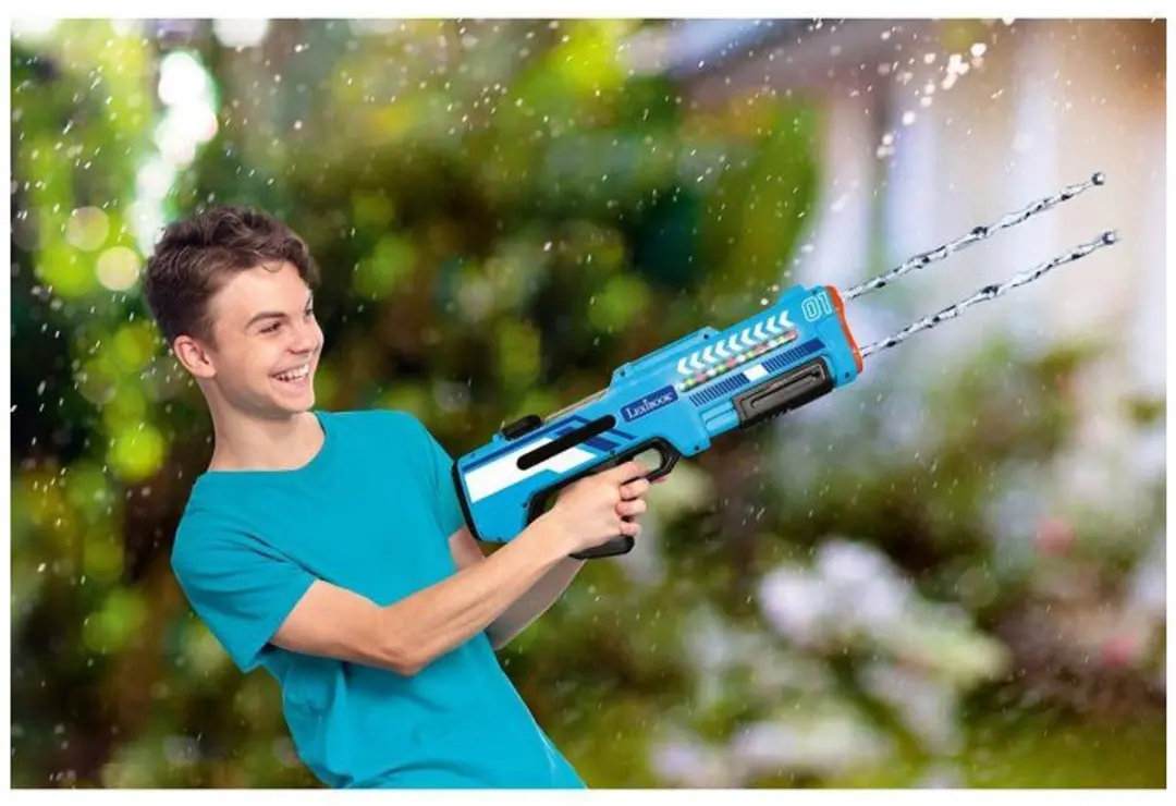 Oplaadbaar elektronisch waterpistool met licht- en geluidseffecten