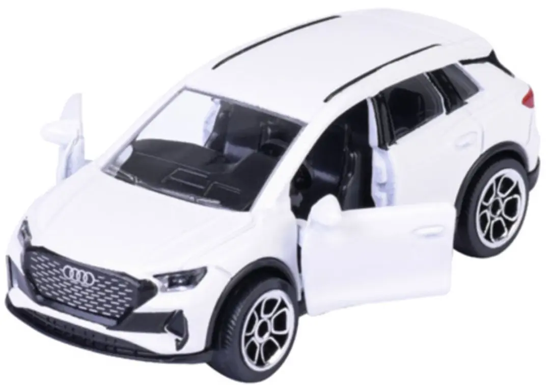 Majorette Audi Q4 e-tron Speelauto - Wit - afbeelding 2 van 2