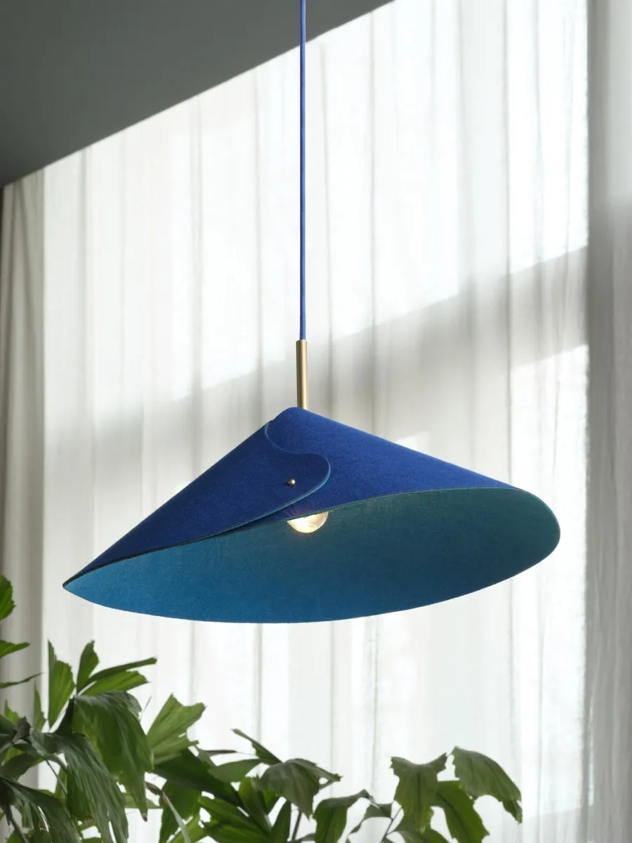 Osram Decor Flip Hanglamp E14 Blauw 500mm - Staal/Vilt