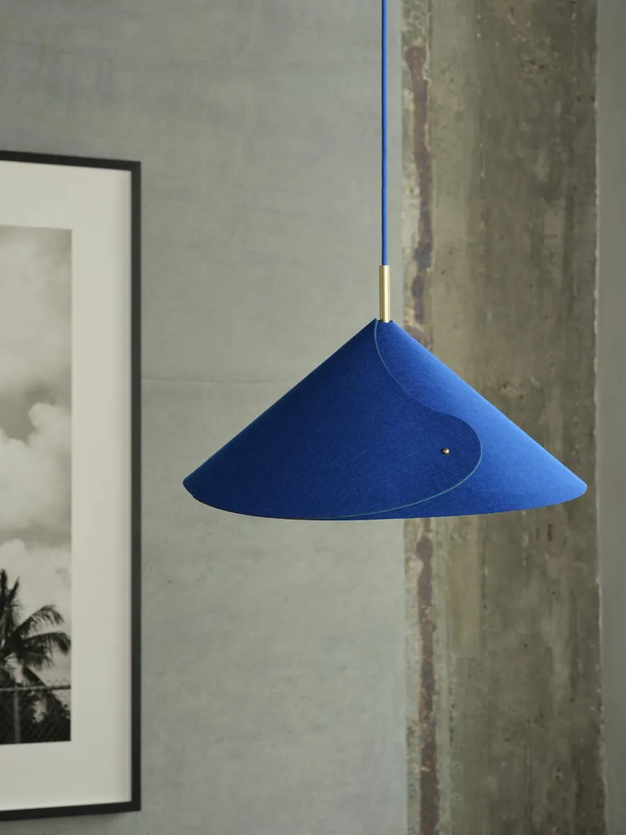 Osram Decor Flip Hanglamp E14 Blauw 500mm - Staal/Vilt
