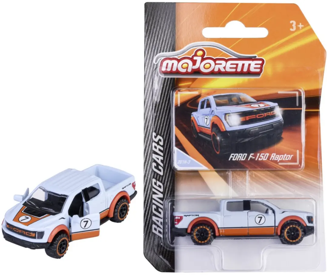 Ford F-150 Raptor, blauw/oranje (Racing Cars)