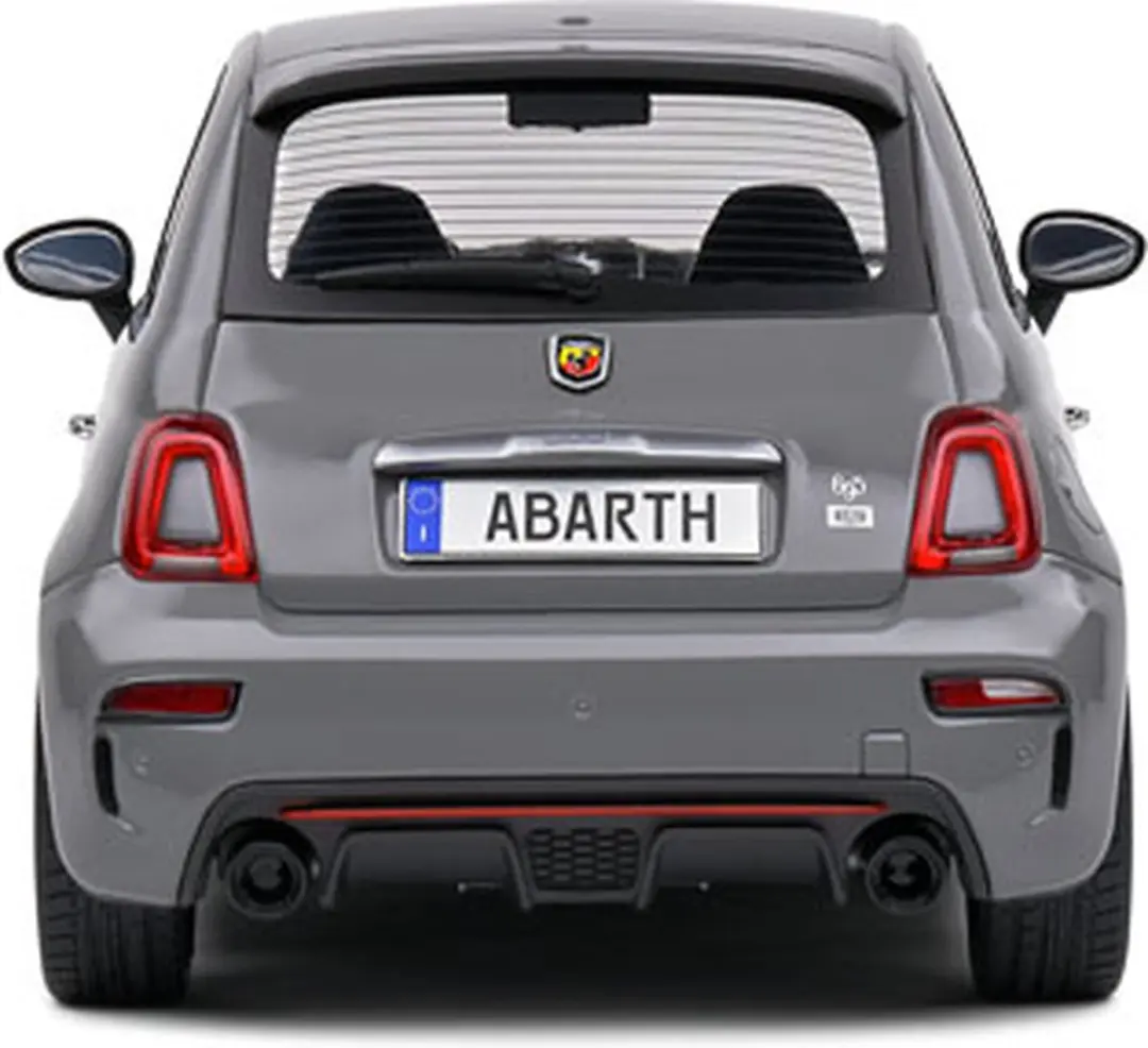 Solido Fiat 695 Abarth XSR Edition Yamaha 1:18 - Grijs - afbeelding 5 van 6