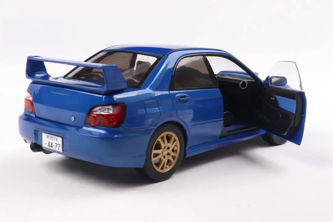 Solido Subaru Impreza WRX STI Modelauto 1:18 - Sonic Blue - afbeelding 3 van 6