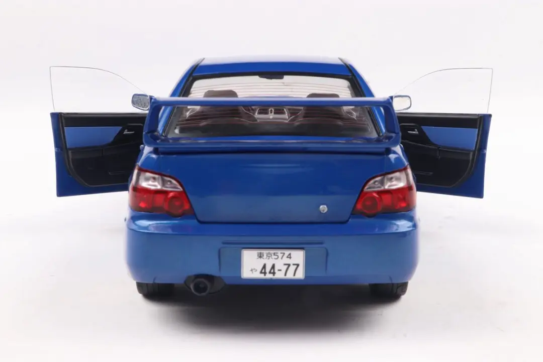 Solido Subaru Impreza WRX STI Modelauto 1:18 - Sonic Blue - afbeelding 4 van 6