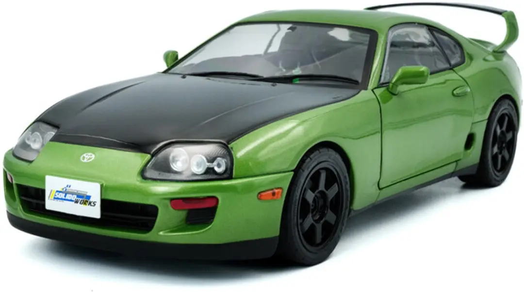 Solido Toyota Supra MK4 (A80) Modelauto 1:18 - S1807608 - afbeelding 2 van 2
