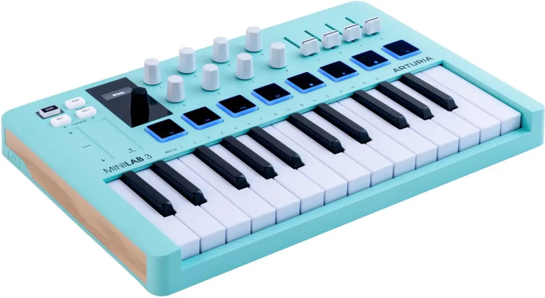 Arturia MiniLab 3 Aquamarine MIDI Keyboard - afbeelding 5 van 6