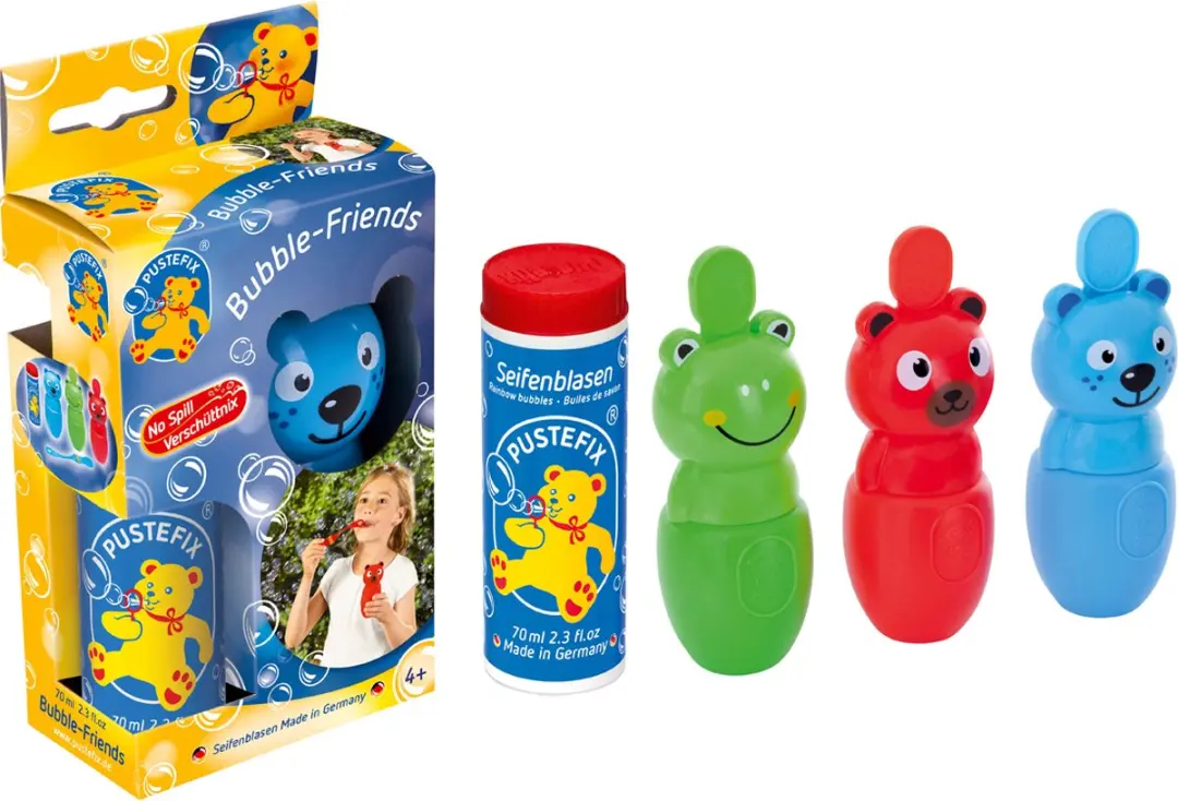Pustefix Bubbelvrienden Bellenblaas - 70ml - afbeelding 6 van 6