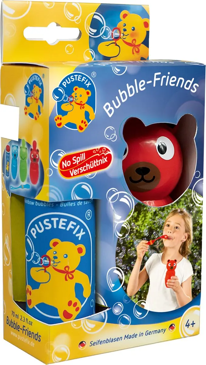 Pustefix Bubbelvrienden Bellenblaas - 70ml - afbeelding 5 van 6