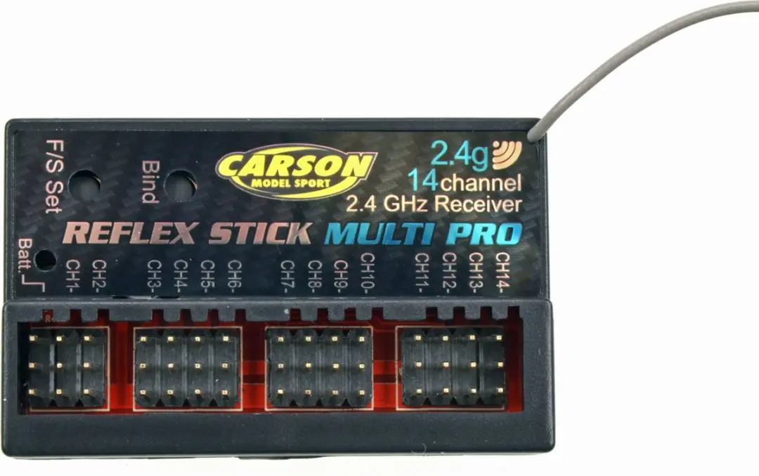 Carson Reflex Stick Multi Pro 14-kanaals ontvanger 2,4 GHz