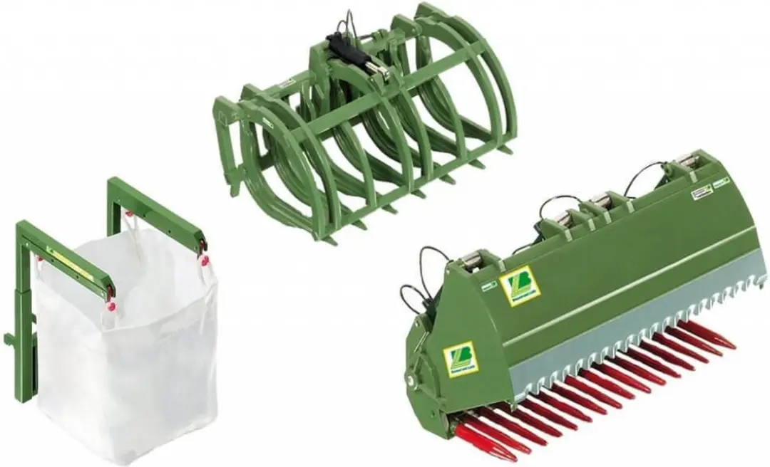 Wiking Voorlader Set B Bressel en Lade