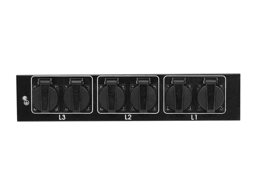 Eurolite SB-1050 CEE-stroomverdeler 32A 19" - afbeelding 3 van 5