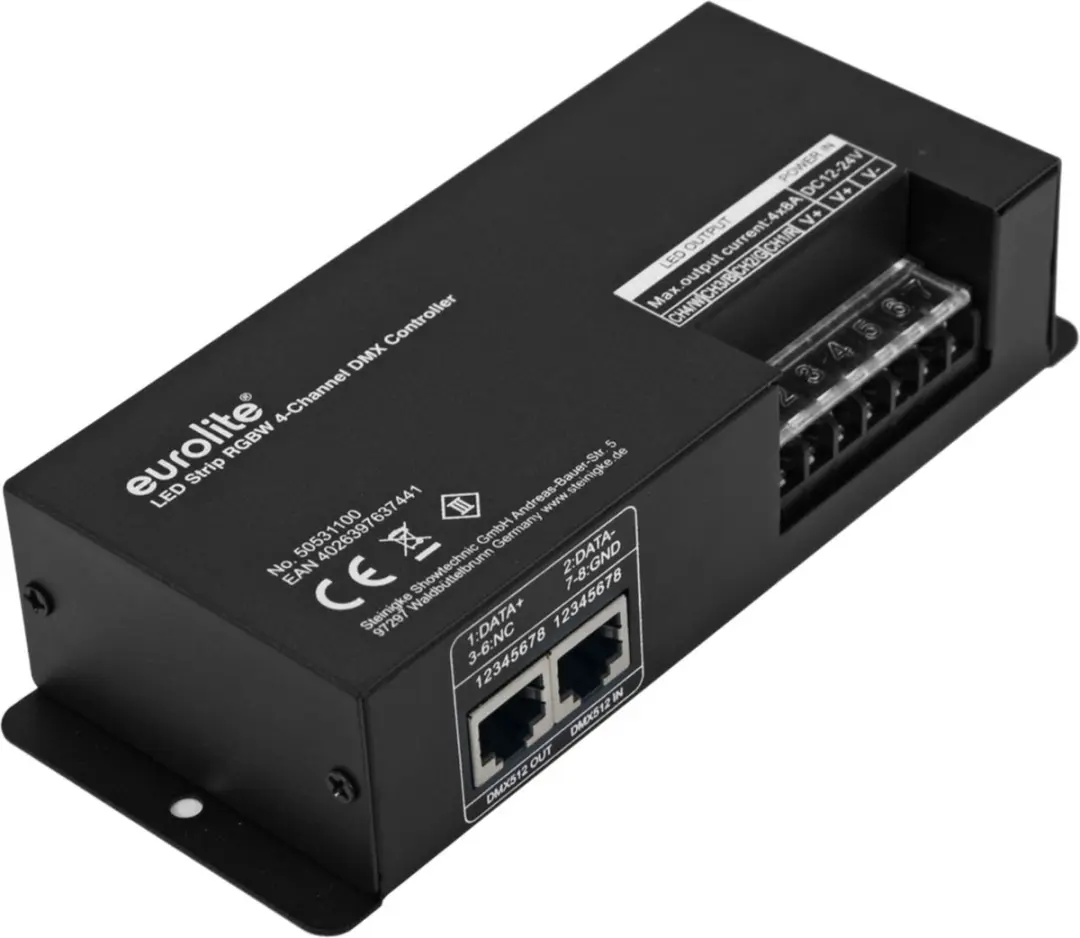 Eurolite 50531100 LED RGBW DMX Regelaar