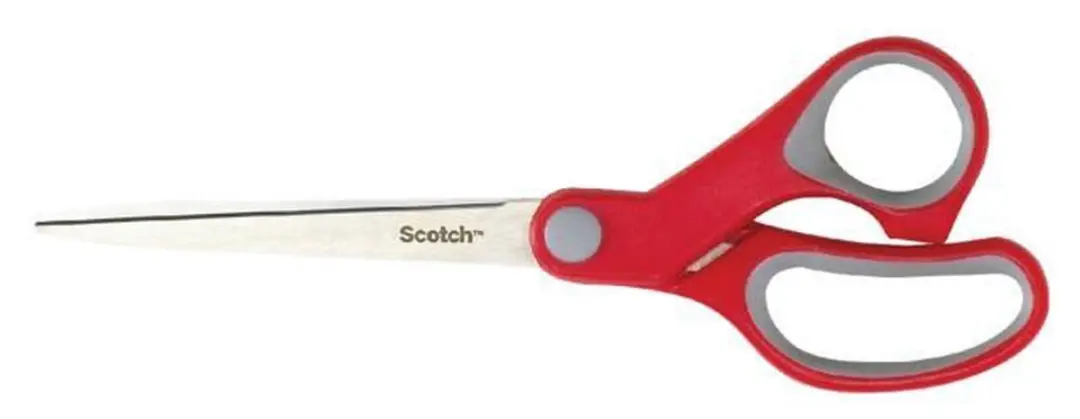 3M Scotch Comfort Schaar 1428 - 20cm - Rood - afbeelding 3 van 6