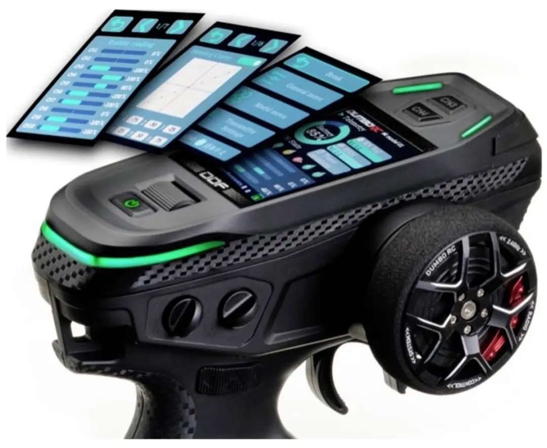 Absima CR10P RC pistoolzender 2,4GHz - 10-kanaals - afbeelding 4 van 6