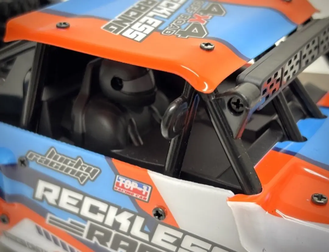 Absima Rock Racer Reckless 10031 RC Truggy - Oranje - afbeelding 3 van 6