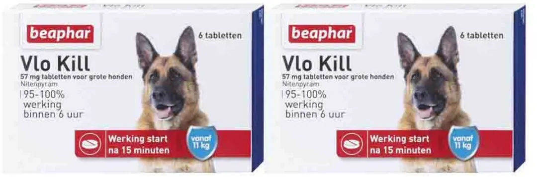 Beaphar Vlo Kill Tabletten Hond 11-57kg