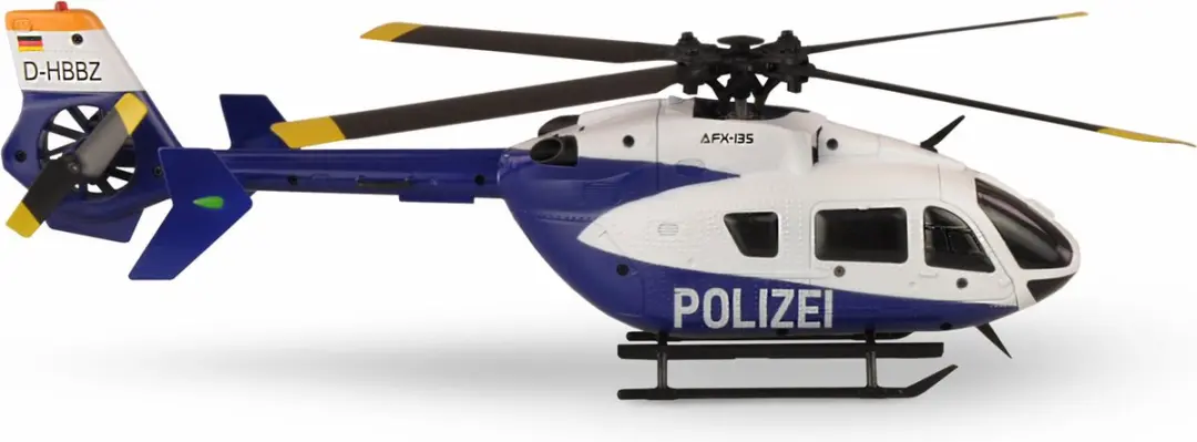 Amewi AFX-135 Polizei RC helikopter RTF - afbeelding 4 van 6