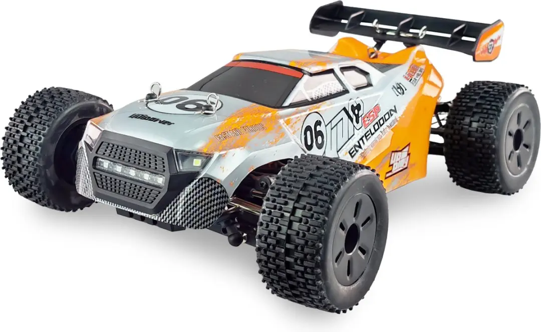 Amewi Entelodon Pro 22649 Truggy 1:18 RTR - Oranje/Zwart - afbeelding 2 van 6