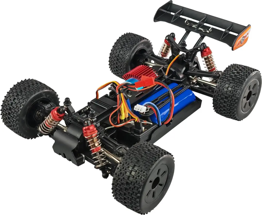 Amewi Entelodon Pro 22649 Truggy 1:18 RTR - Oranje/Zwart - afbeelding 3 van 6