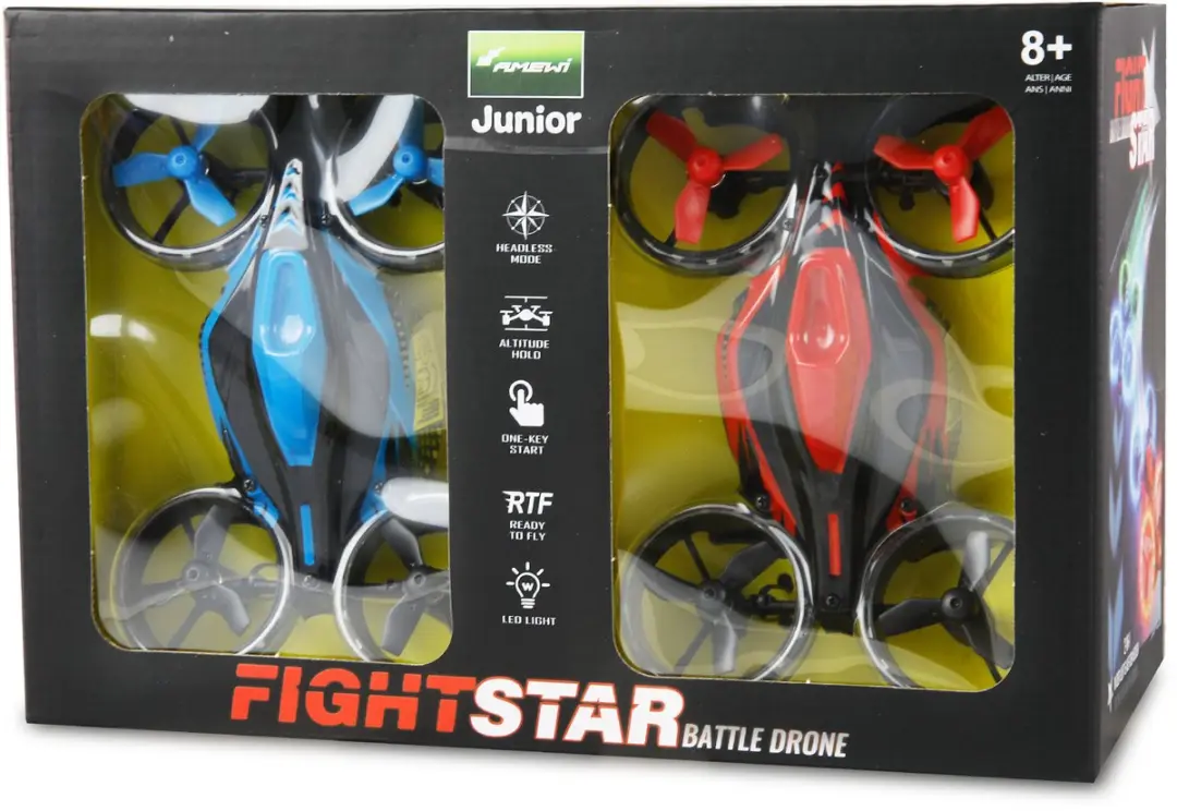Amewi FightStar Battle Drone Set Quadrocopter RTF - afbeelding 4 van 6