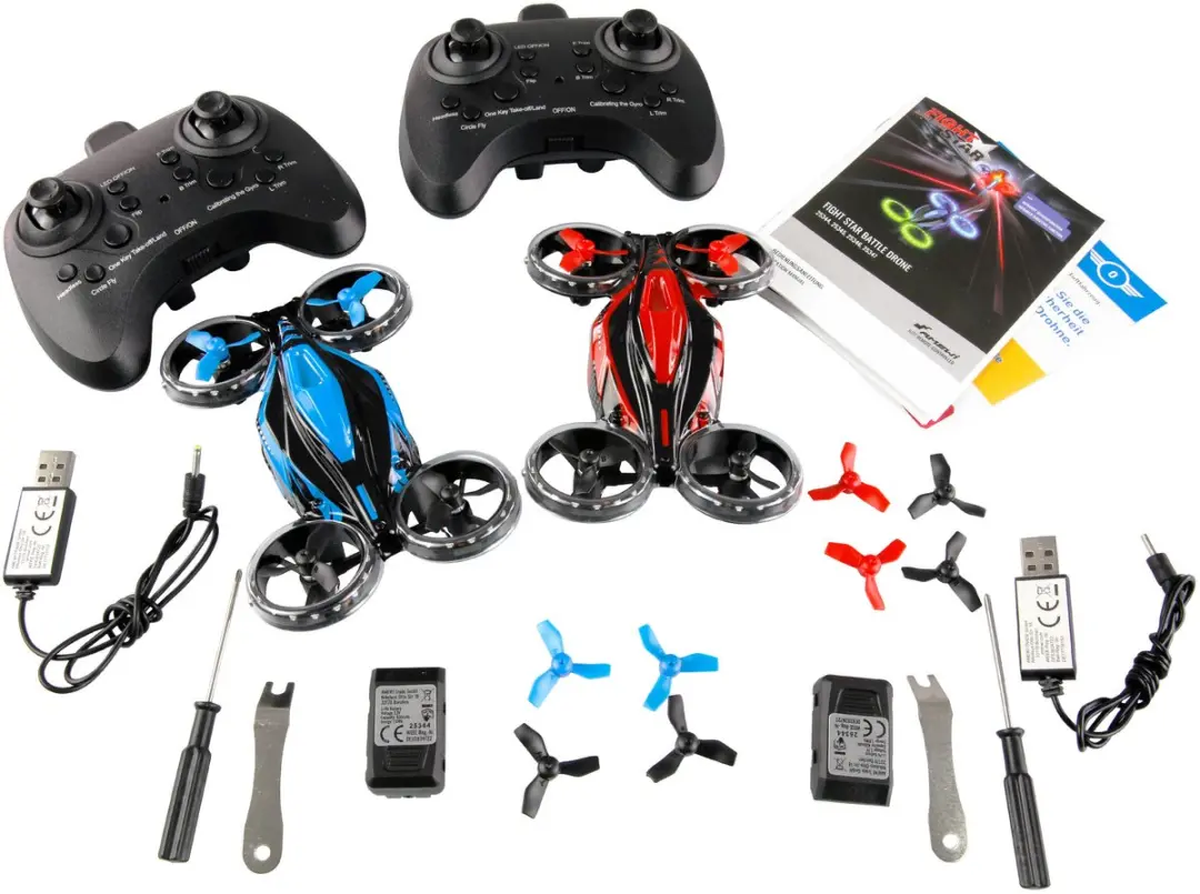 Amewi FightStar Battle Drone Set Quadrocopter RTF - afbeelding 2 van 6