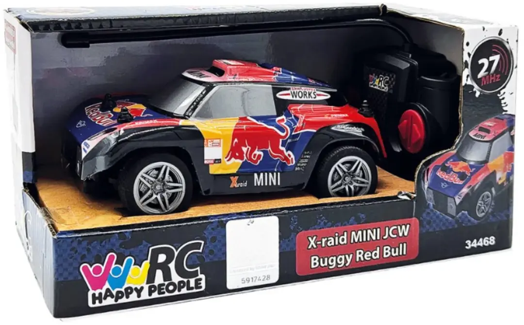 RC buggy X-raid MINI JCW Red Bull