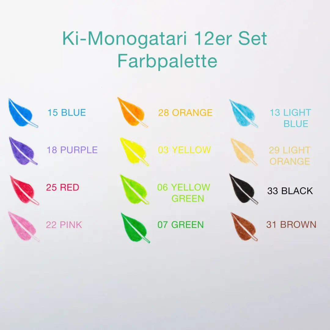 Tombow Eco Kleurpotloden - 12 potloden - afbeelding 3 van 6