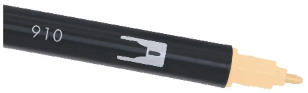 Tombow ABT 910 Dual Brush Pen - Opal - afbeelding 2 van 6