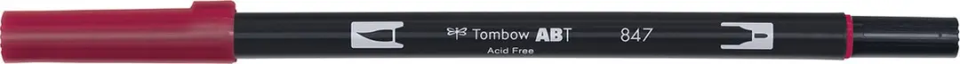 Tombow ABT Dual Brush Pen 847 - Crimson - afbeelding 2 van 4