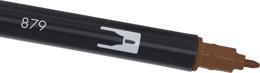 Tombow ABT Dual Brush Pen 879 - Bruin - afbeelding 2 van 6