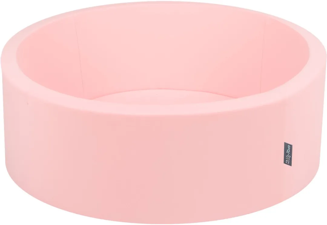 KiddyMoon Ballenbad 90x30cm - 300 Ballen Ø7cm - Donkergrijs