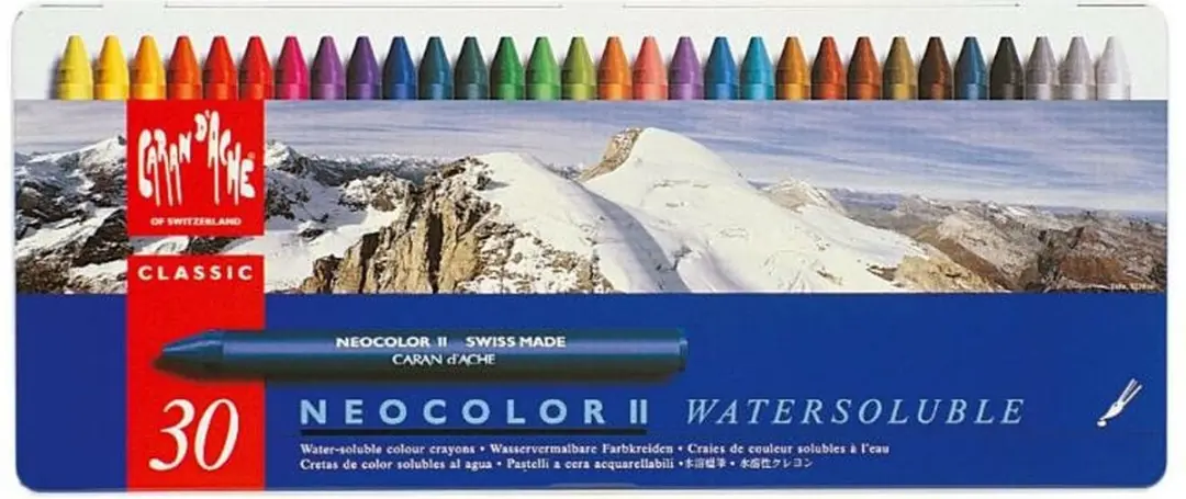 Caran d'Ache Neocolor II Waskrijt - 30 Stuks - afbeelding 5 van 6