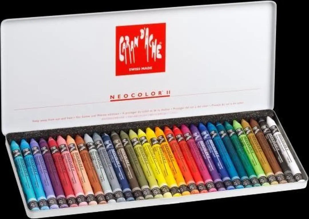 Caran d'Ache Neocolor II Waskrijt - 30 Stuks - afbeelding 6 van 6