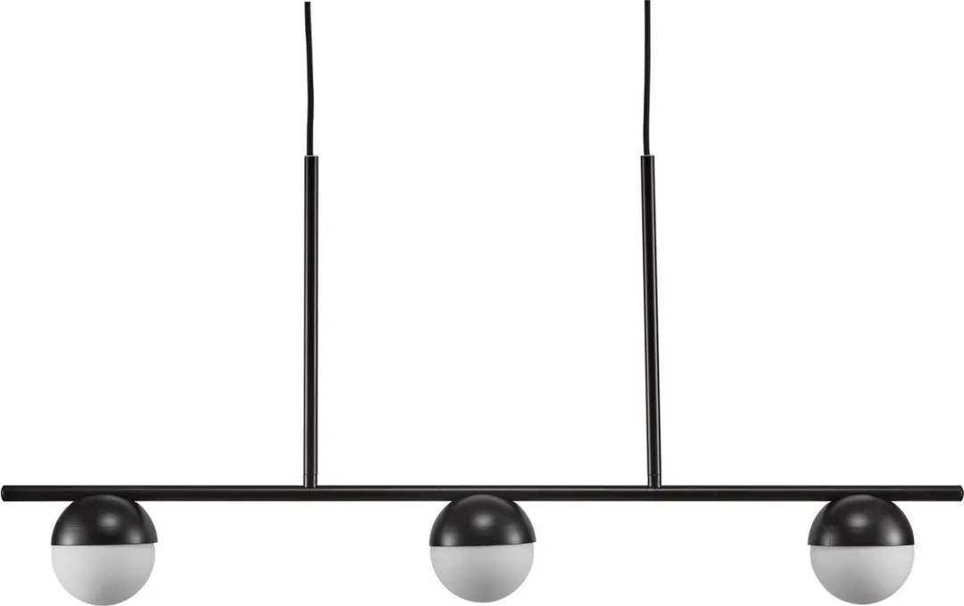 Nordlux Contina-3 Spot-hanglamp - 3x G9 - Ø10cm - Zwart