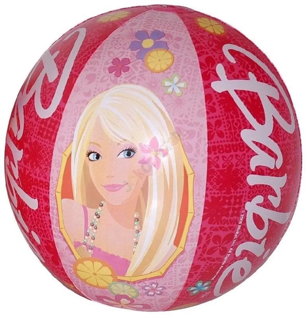 Mondo Barbie Strandbal 50cm - afbeelding 4 van 4