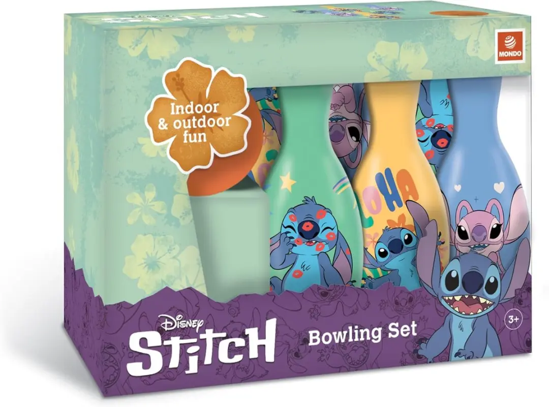 Mondo Stitch Bowlingset - 7-delig - afbeelding 2 van 4