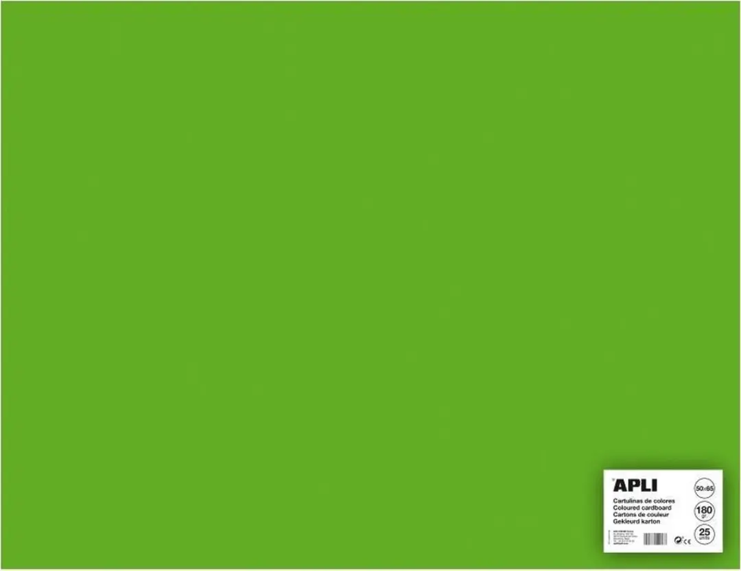 APLI  Grasgroen Karton 50 x 65 cm 170 g/m²