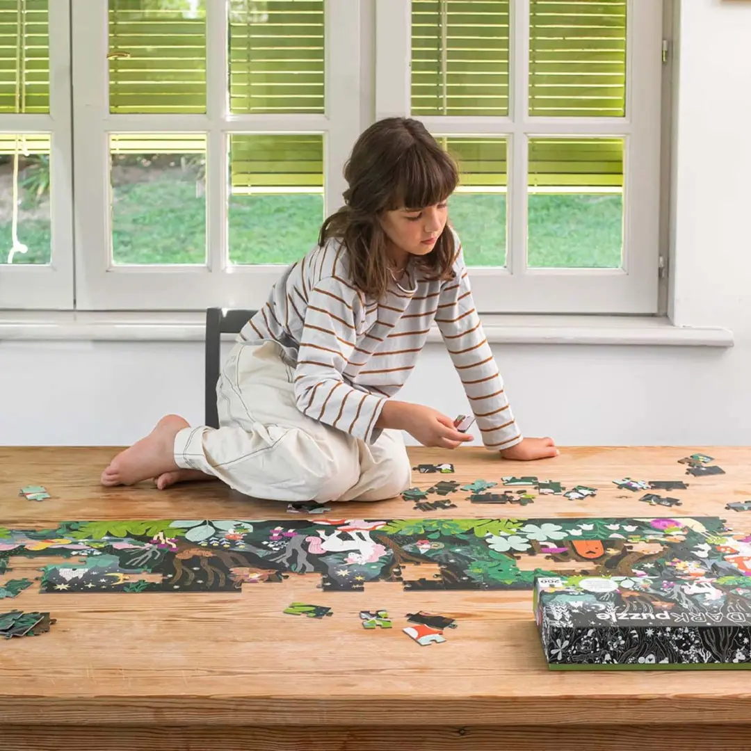 Apli Puzzel Glow In The Dark Magisch Bos