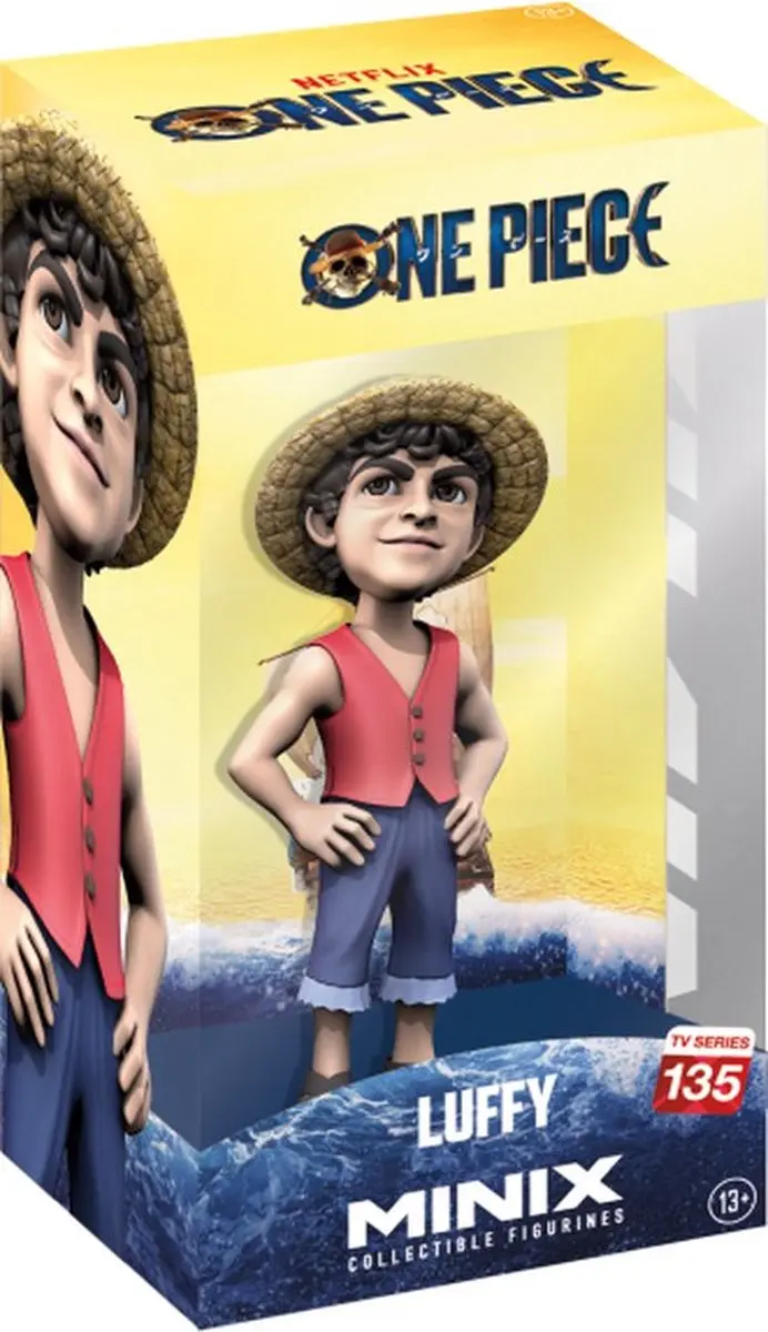 MINIX One Piece Monkey D. Luffy Speelfiguur - 12cm - afbeelding 6 van 6