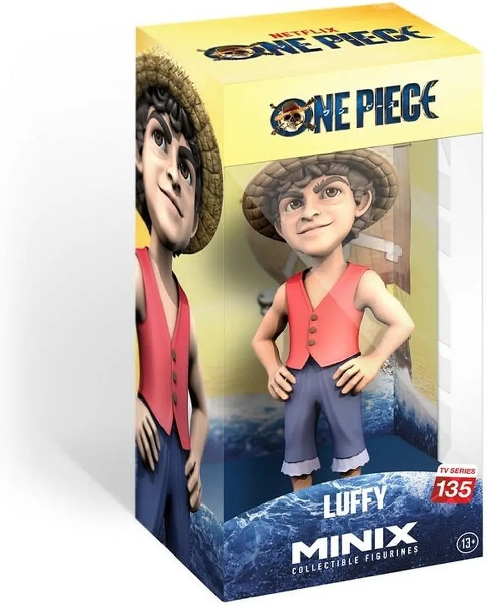 MINIX One Piece Monkey D. Luffy Speelfiguur - 12cm - afbeelding 3 van 6