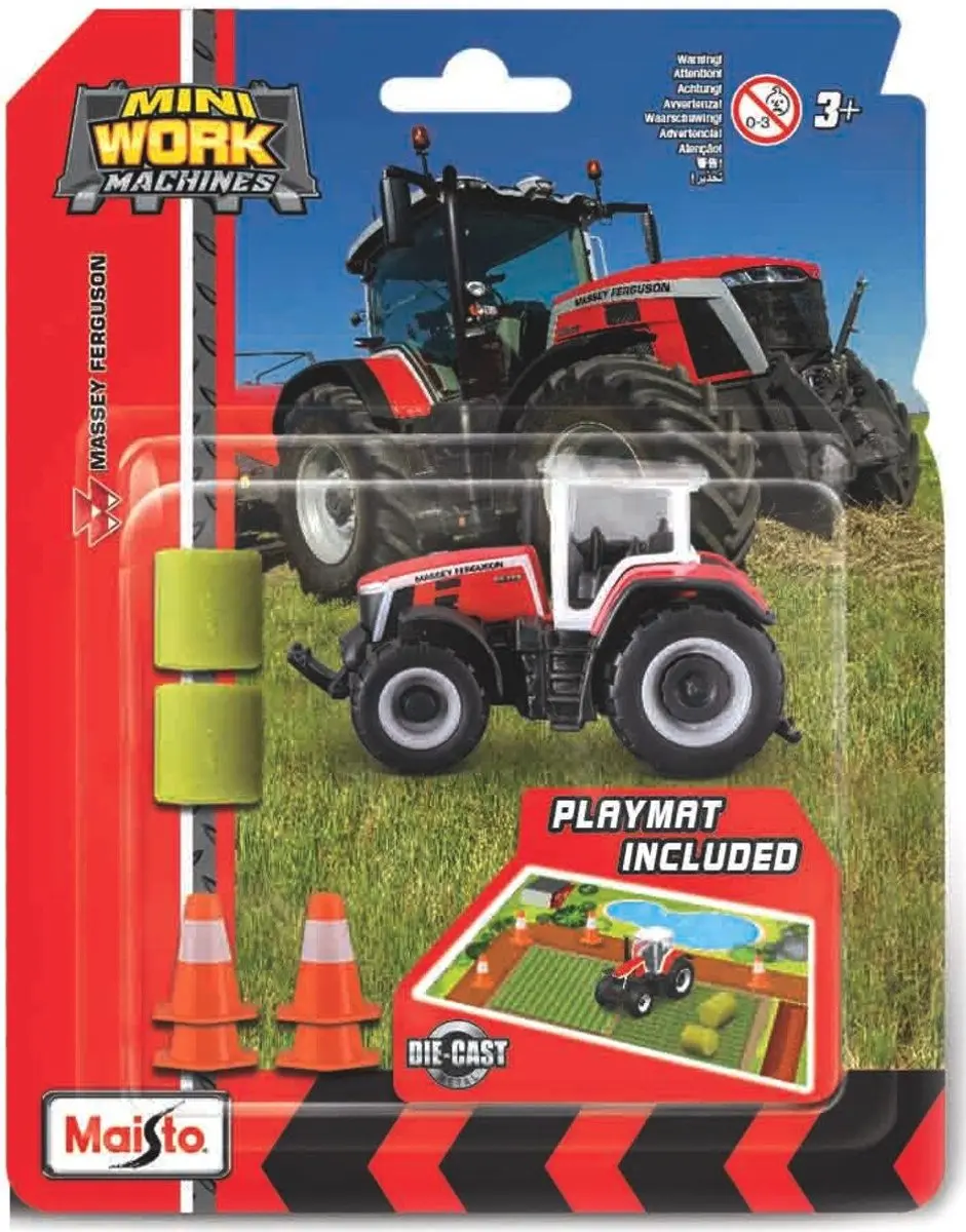 Maisto Massey Ferguson Playset
