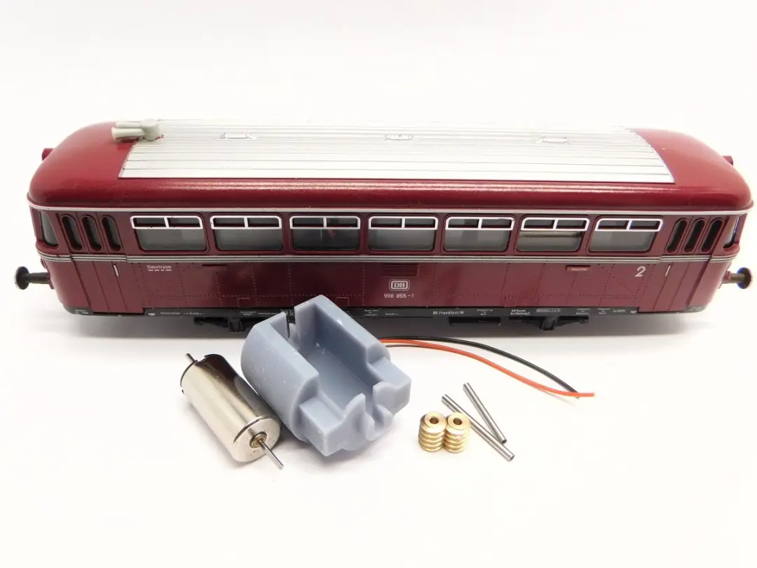 Trix Micromotor HTR004G Motor Ombouwset