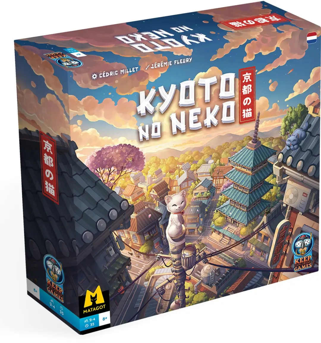Keep Exploring Games Kyoto no Neko Bordspel