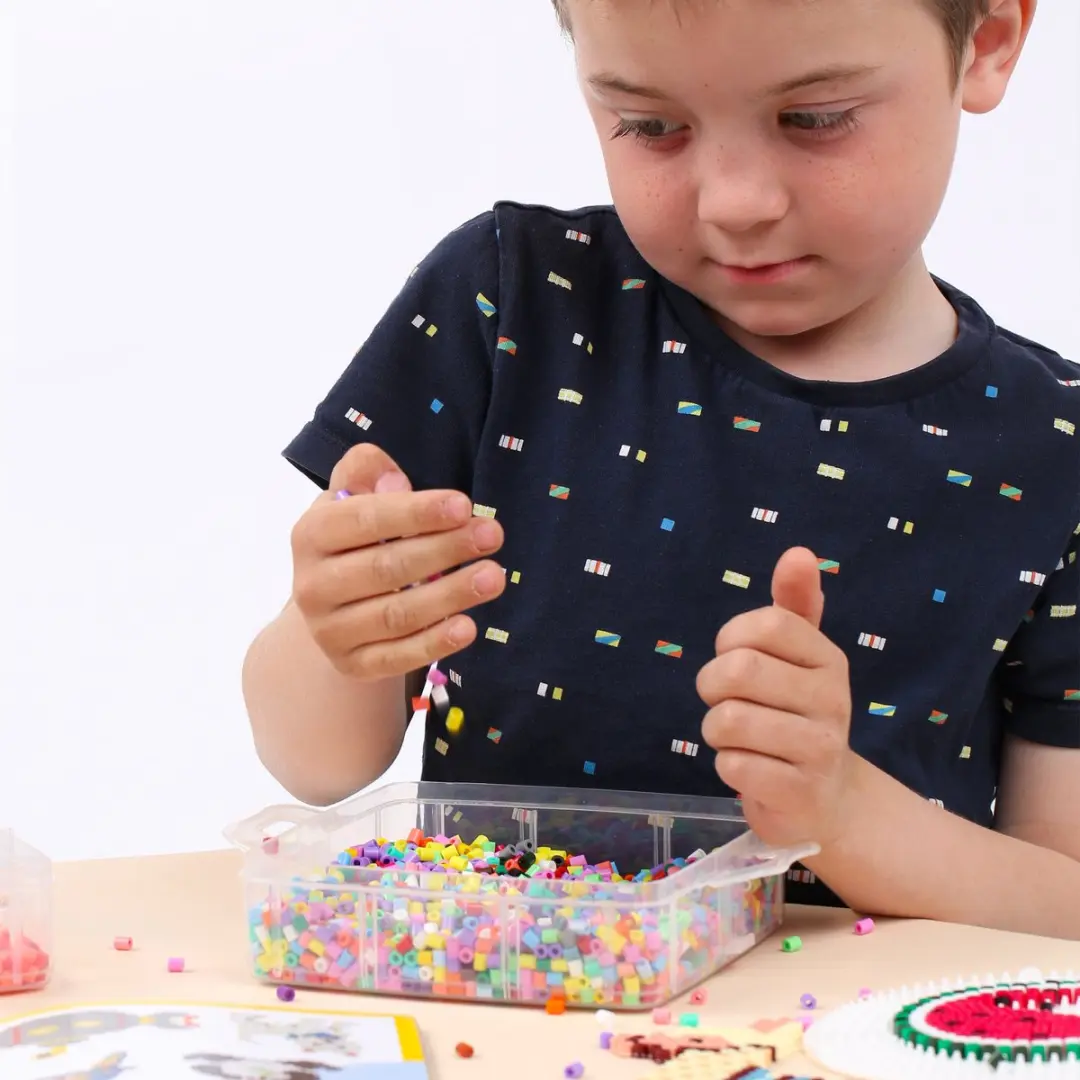 Hama Midi Strijkkralen Glow-in-the-Dark - 1000 stuks - afbeelding 2 van 6