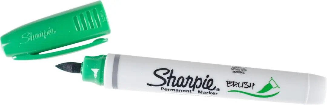 Sharpie Brush Tip Groen
