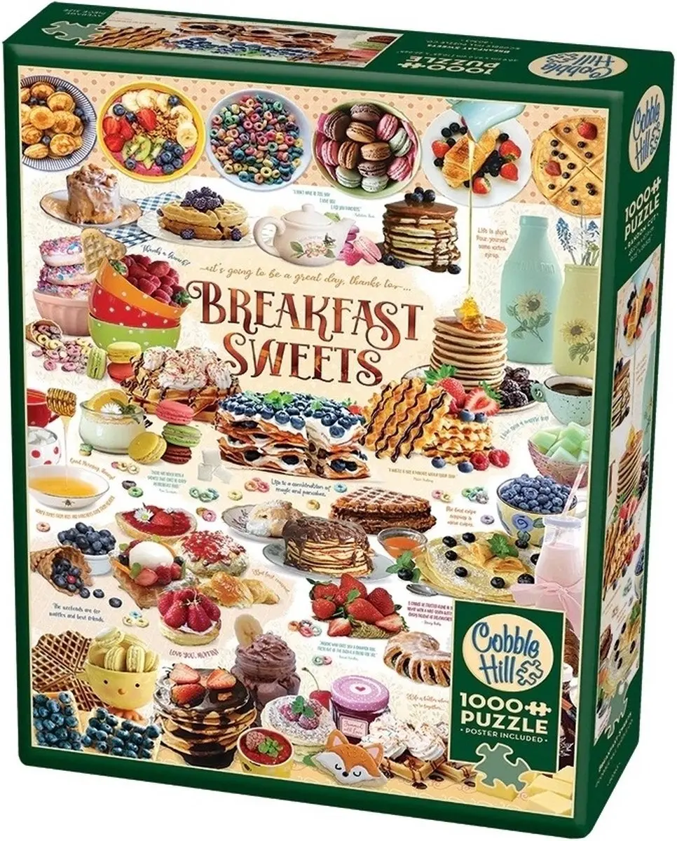 Cobble Hill Breakfast Sweets Legpuzzel
