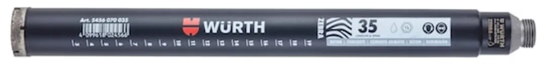 Würth Diamant-natboorkroon Longlife & Speed 38mm