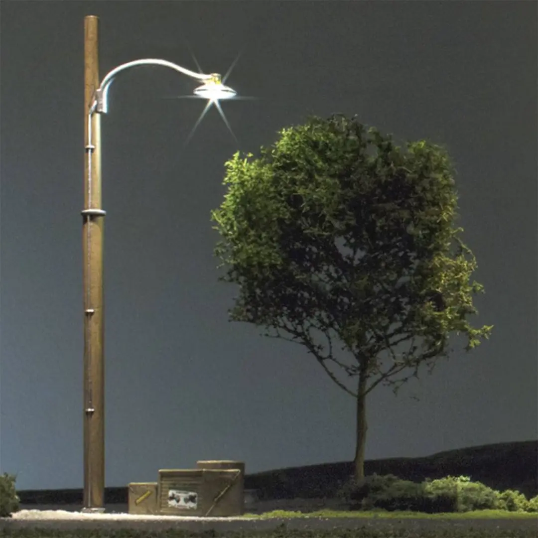 Woodland Scenics WJP5630 Lichtmast Enkel H0 - 3 stuks - afbeelding 2 van 4